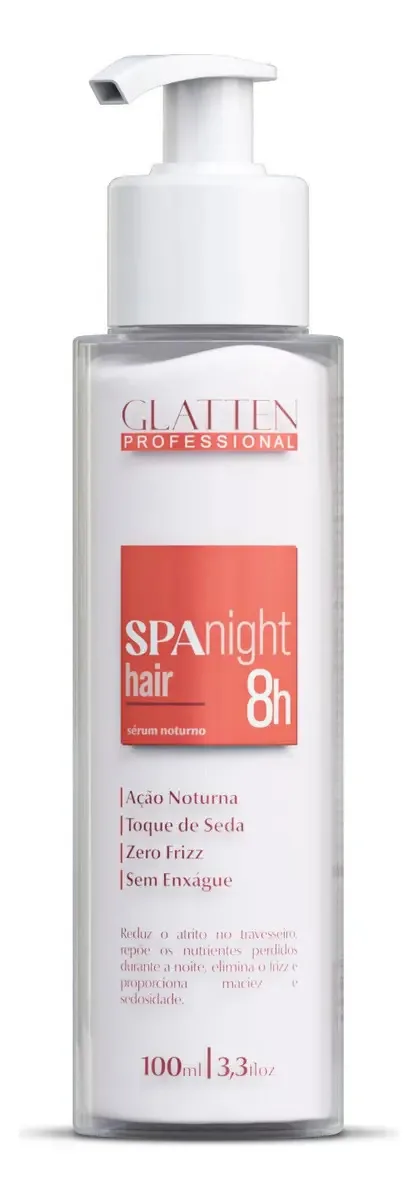 Sérum Noturno Spa Night Hair Glatten 100ml