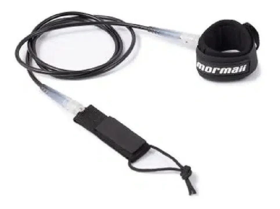 Leash Tradicional Regular Mormaii Cordinha Prancha 6' - 6mm Cor Preto