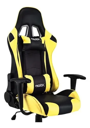 Cadeira Gamer Gt Racer Preto E Amarelo