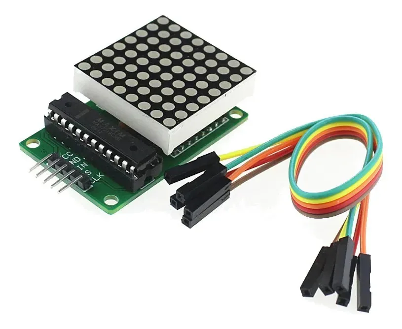 Módulo Display Matriz De Led 8x8 Com Max7219 - Vermelho