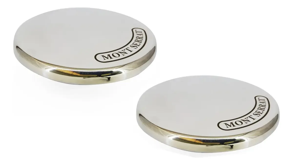 Dois Ralos Inox Antiturbilhão Encaixe 50mm De Piscina