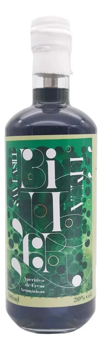 Aperitivo De Ervas Bitter Verdi San Basile Garrafa 700ml