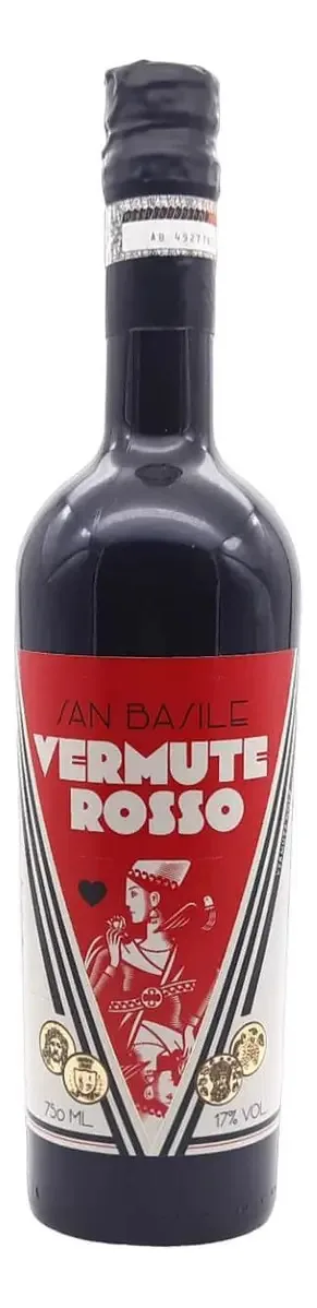 Vermute Rosso San Basile Suave Aperitivo Drink Garrafa 750ml