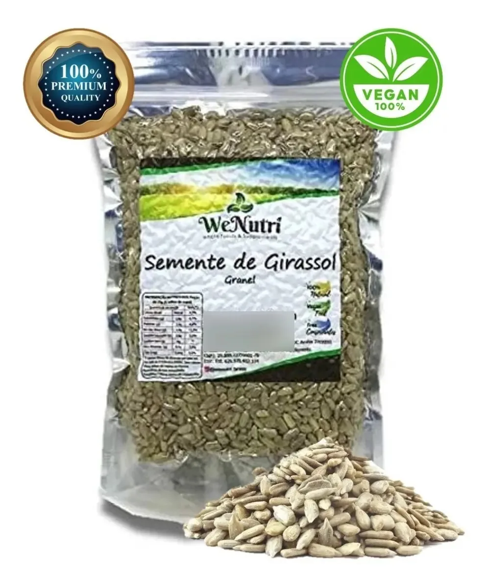 Semente De Girassol Pepita 1kg Wenutri