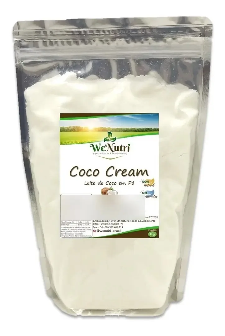 Leite De Coco Em Pó 1kg Wenutri