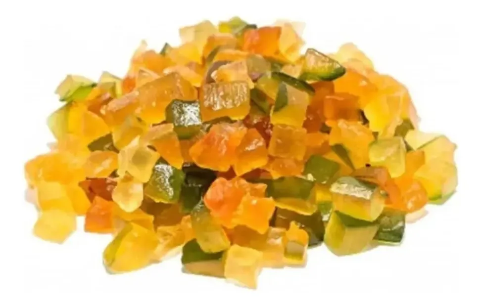 Frutas Cristalizadas Em Cubos Wenutri 1kg