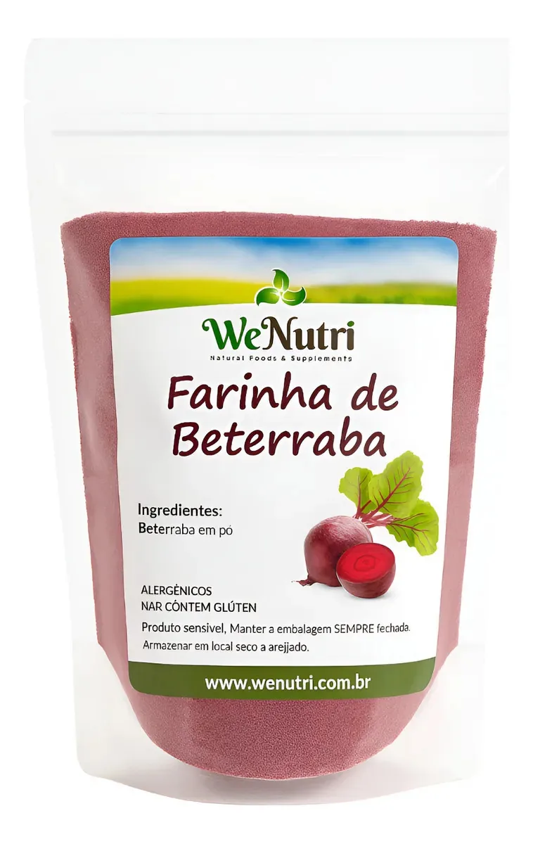 Farinha De Beterraba 1kg Wenutri