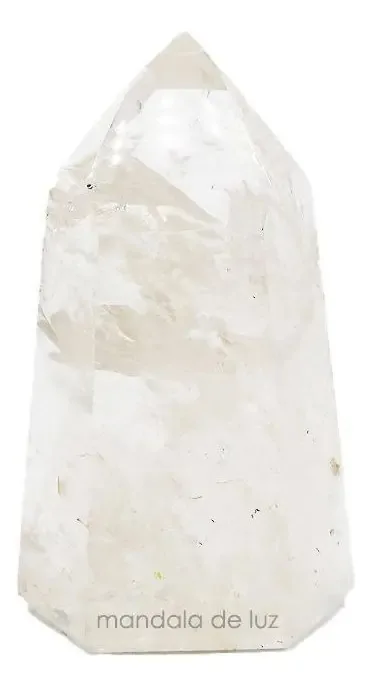 Cristal Gerador Ponta De Quartzo Branco G