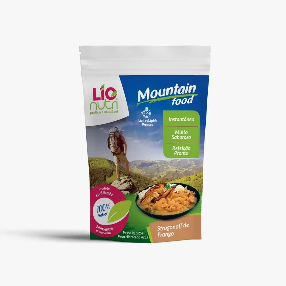 Comida Liofilizada Strogonoff de Frango 125g Lio Nutri