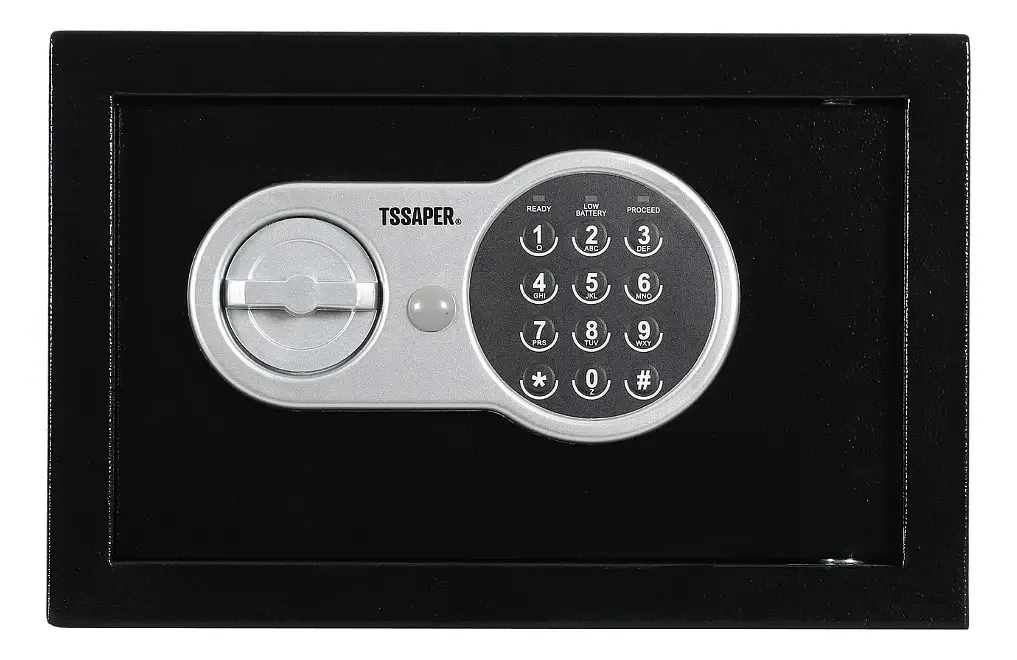 Cofre Eletrônico Digital Teclado Com Senha + 2 Chaves E20st