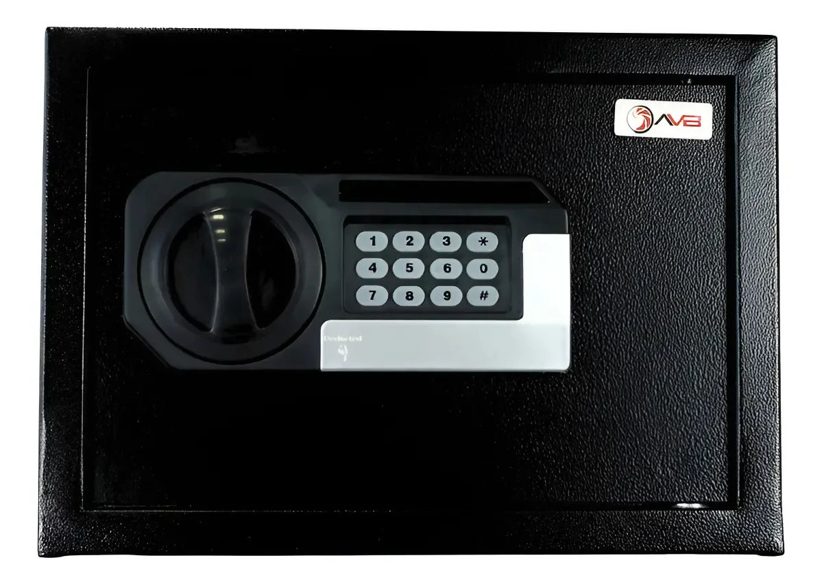 Cofre Eletrônico Avb 25hc 250x350x250 Mm Preto