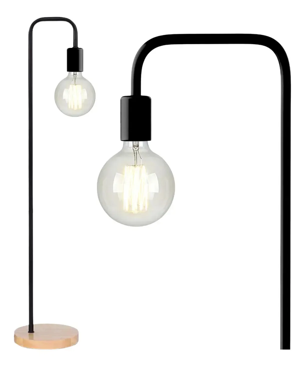 Luminária Chão Coluna Piso 163cm Fiação Embutida Minimalista