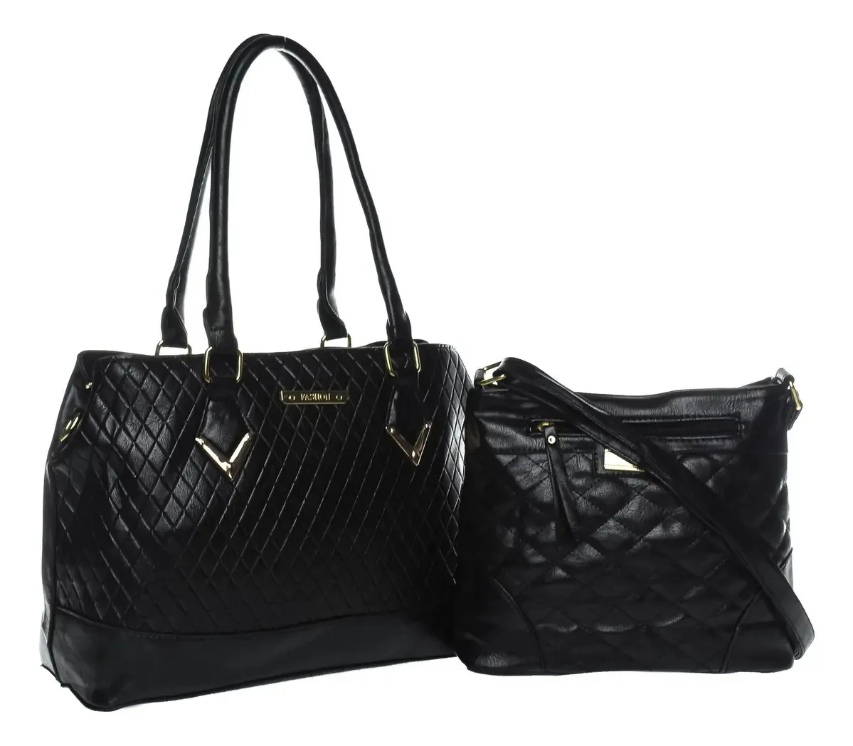 Kit Duas Bolsas Clearwater Preto