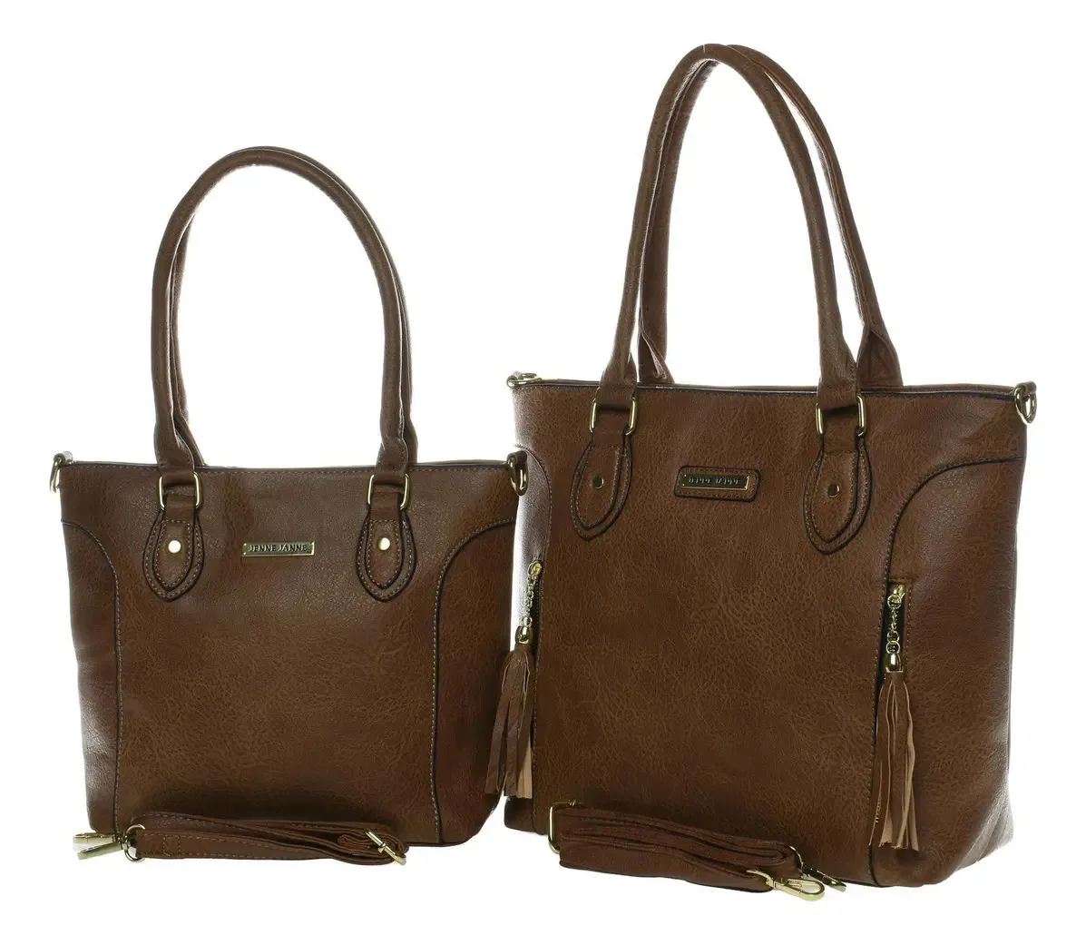 Kit Duas Bolsas Salta Cor Caqui