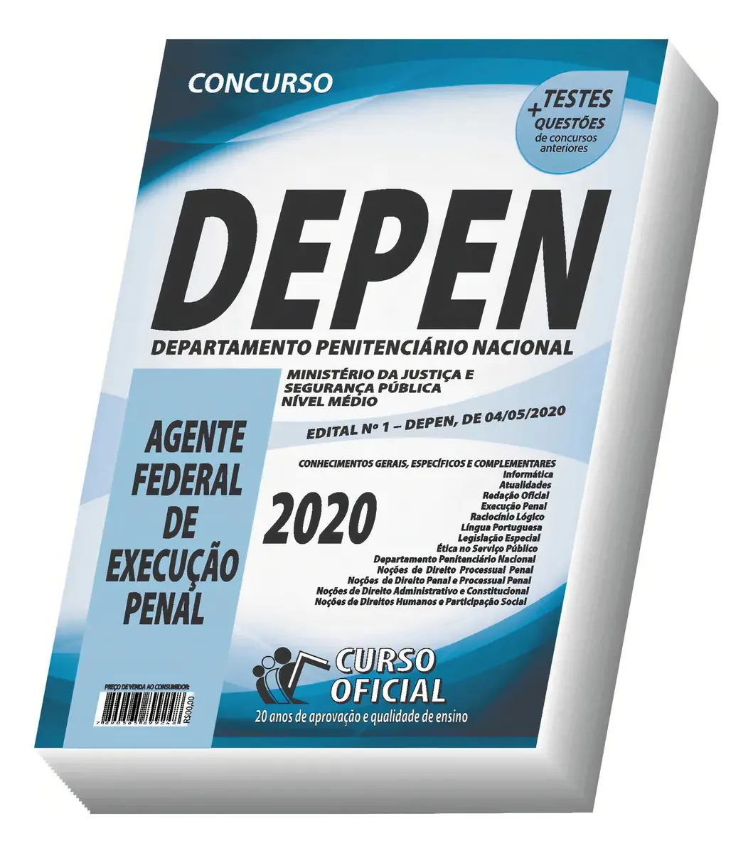 Apostila Depen - Agente Federal De Execução Penal