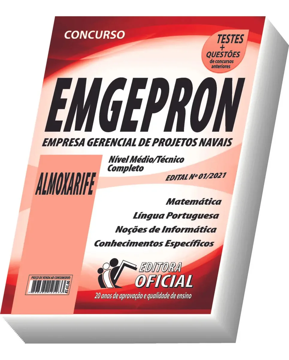 Apostila Emgepron - Almoxarife