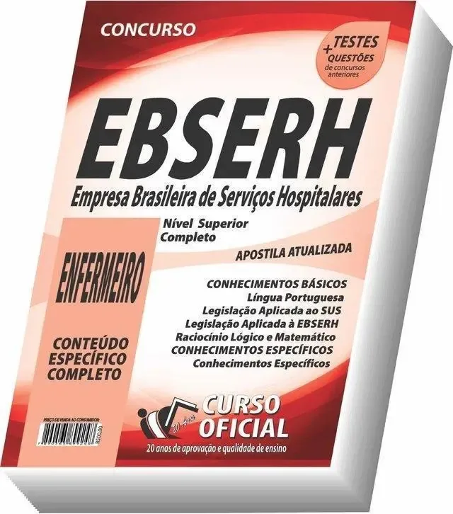Apostila Ebserh - Enfermeiro