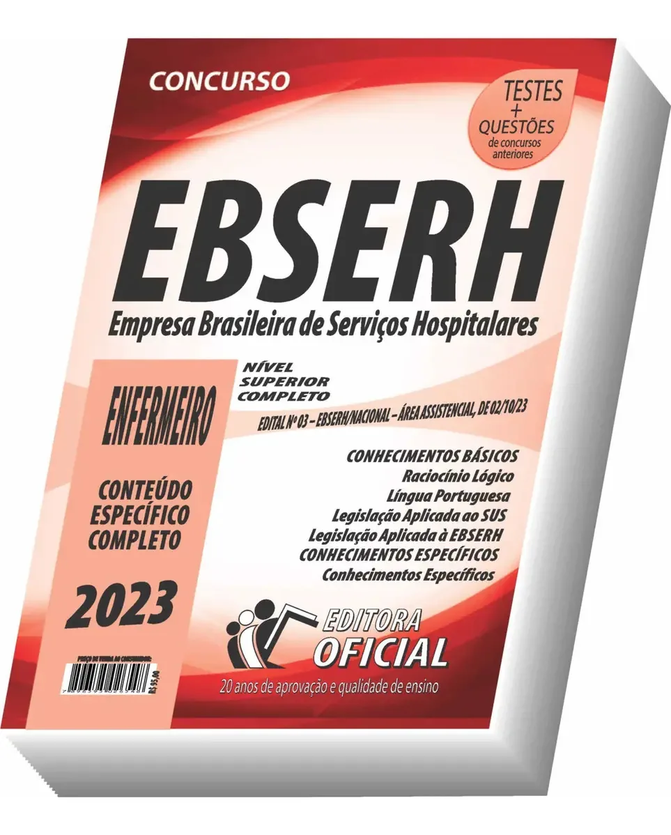 Apostila Ebserh - Enfermeiro