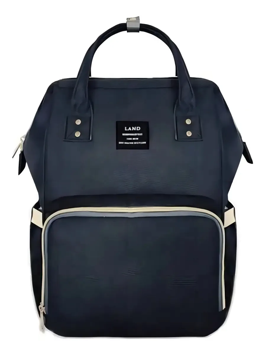 Bolsa Mochila Maternidade Impermeavel Termica Preta Kangur