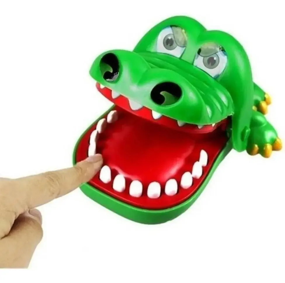 Brinquedo Crocodilo Dentista Makeda, Para Crianças Se Divertirem