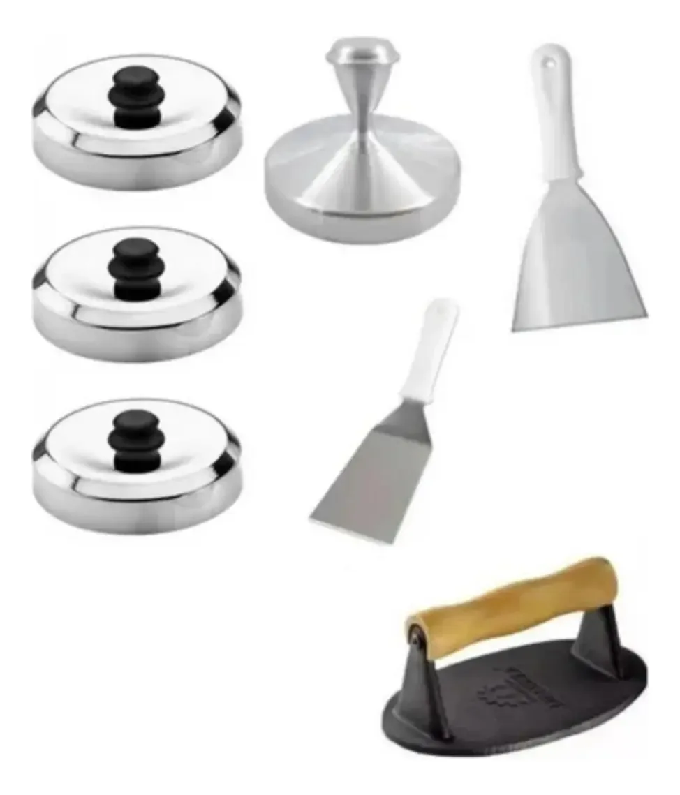 Kit Abafador Espátulas Amassador Modelador