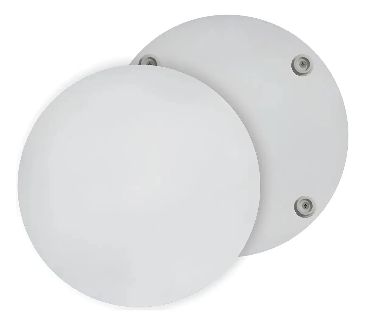 Tabuleiro Redondo MDF 60cm Branco com Pés Tabuleiros Uno para Bolos