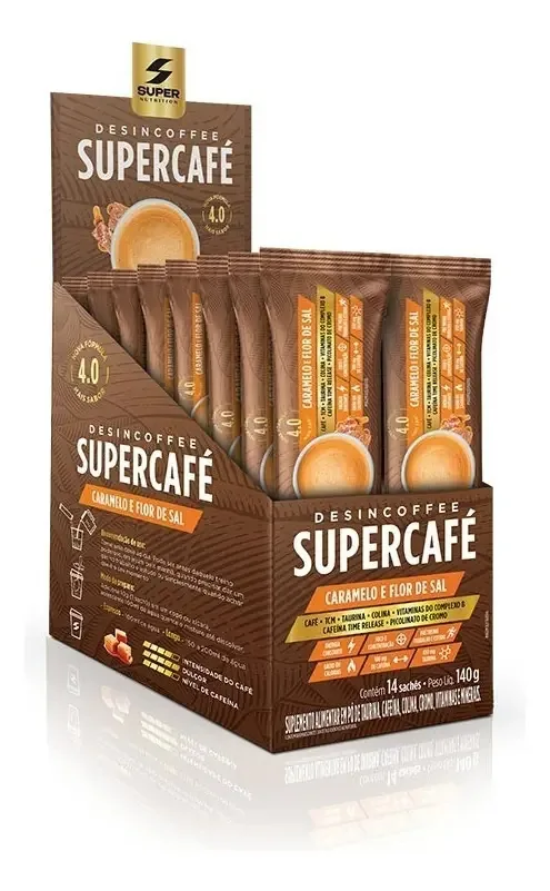 Desincoffe Super Café Stick 10g Caramelo - Desinchá