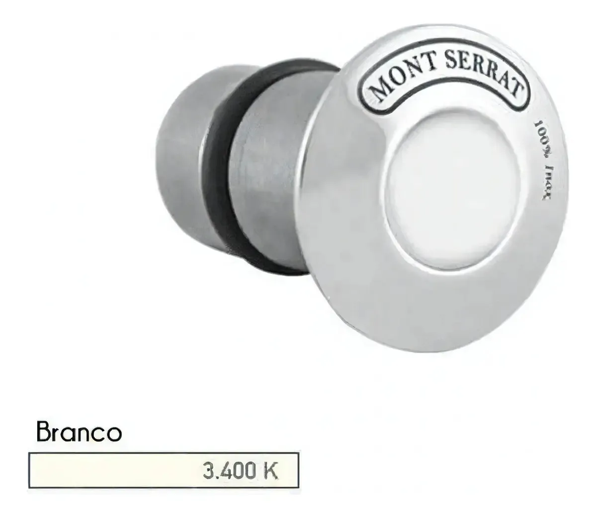 Balizador Redondo Encaixe 32mm Alvenaria 3.400k Mont Serrat