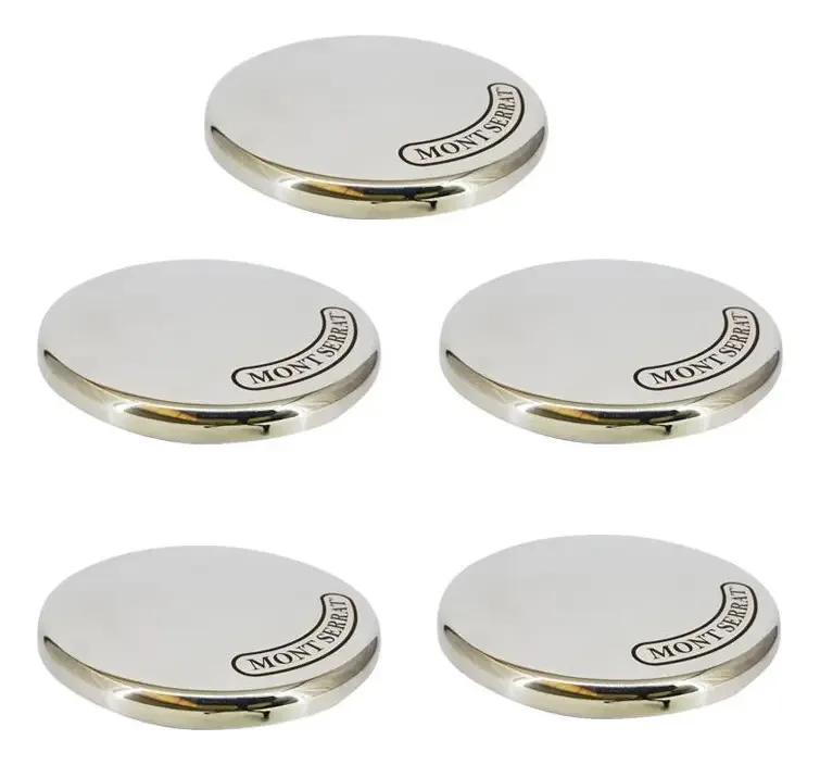 Kit 5 Ralos Inox Anti-turbilhão 50mm - Piscina Alvenaria