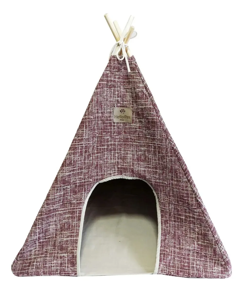 Cabaninha Gales Marsala Para Cachorro E Gato