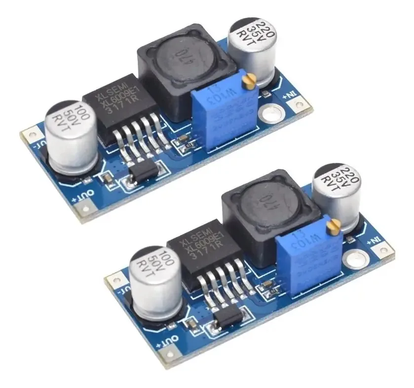 2x Regulador De Tensao Xl6009 Conversor Dc-dc Step Up
