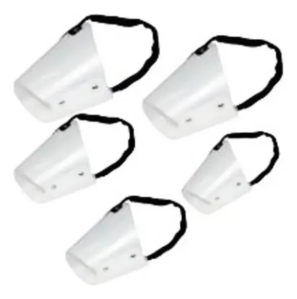 Conjunto Focinheiras De Polipropileno 5 Peças 1 Ao 5