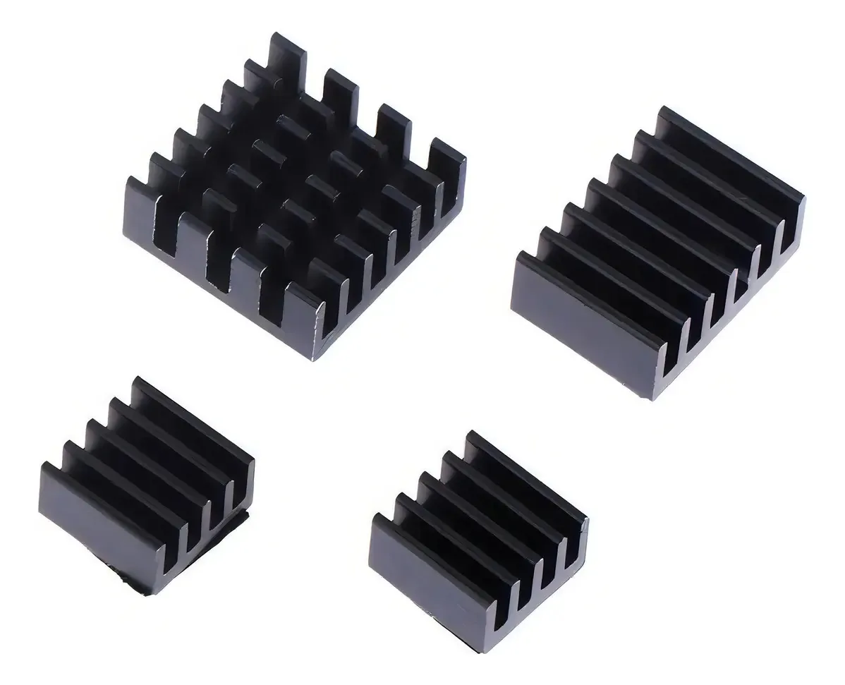 Kit 10x Pares De Dissipadores De Calor Raspberry Autoadesivo
