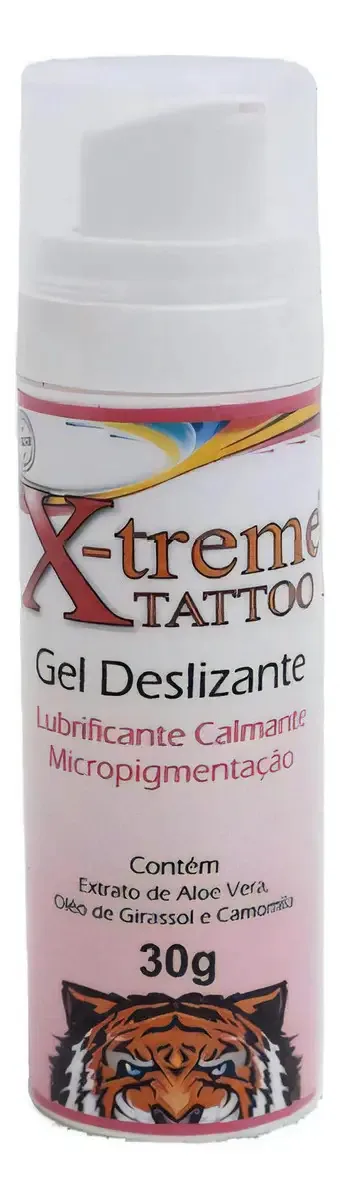 Gel Deslizante Lubrificante Xtreme Tattoo 30g