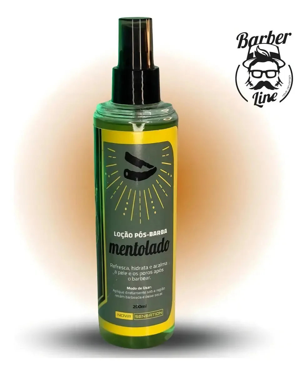 Loção Pós Barba Mentolado 200ml