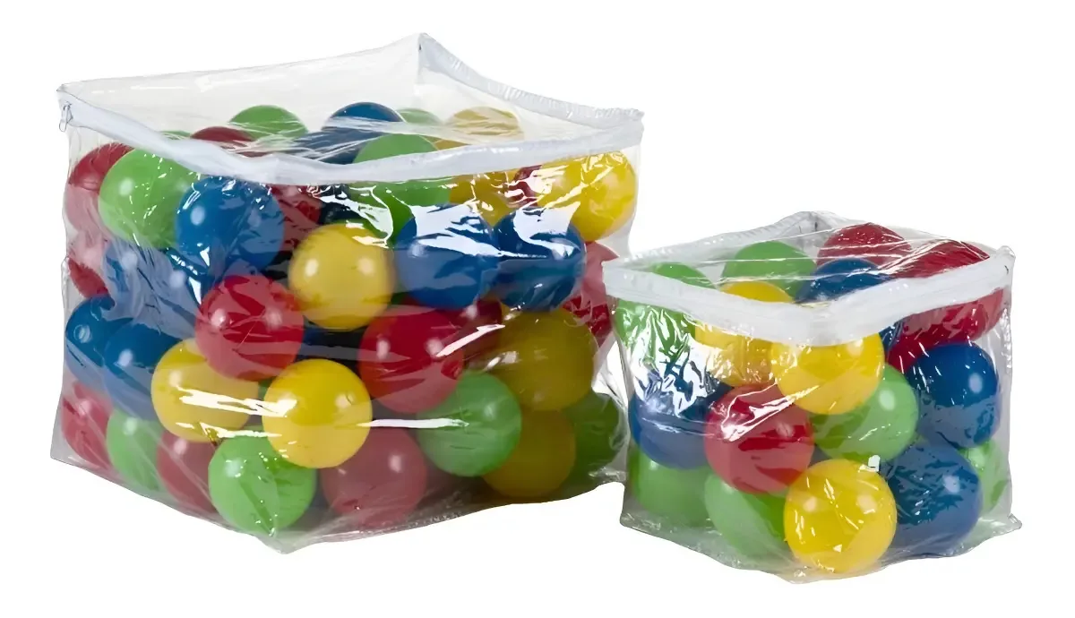 Kit Organizadores Isaplastic PVC P/ Roupas e Brinquedos 20x20x20 e 30x30x30
