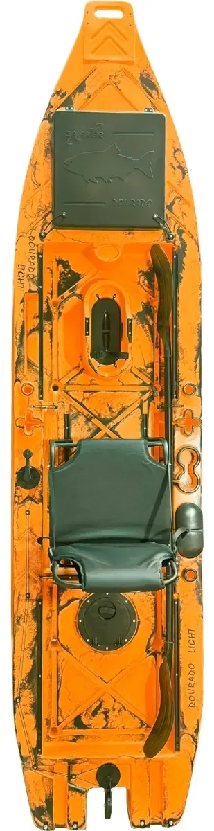 Caiaque Dourado Light - Caiaker Cor Laranja