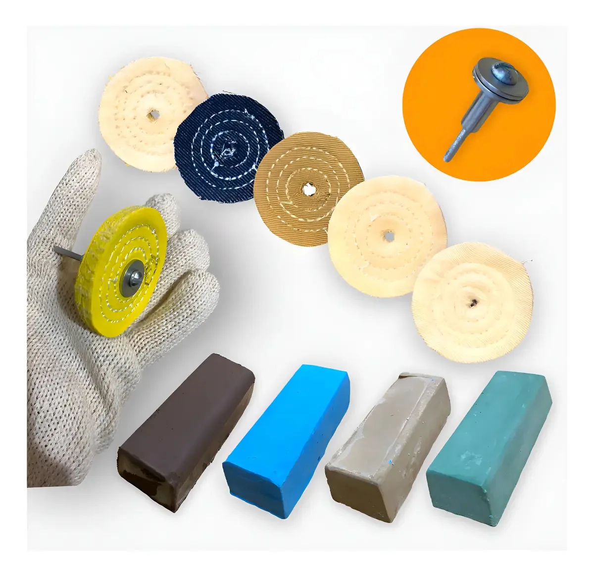 Kit 29 Plus Micro Retifica Rodinhas De 5cm E Massas