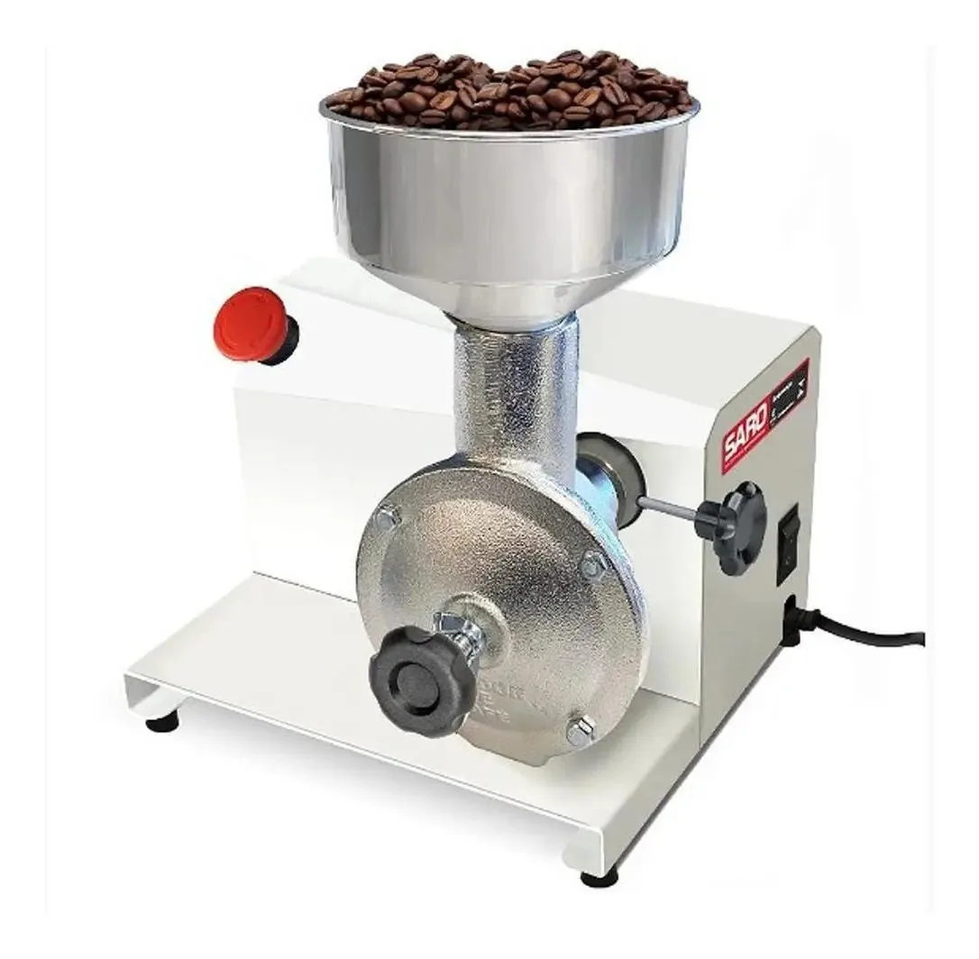 Moedor De Café E Grãos Elétrico 1/3cv Meg Bivolt Saro