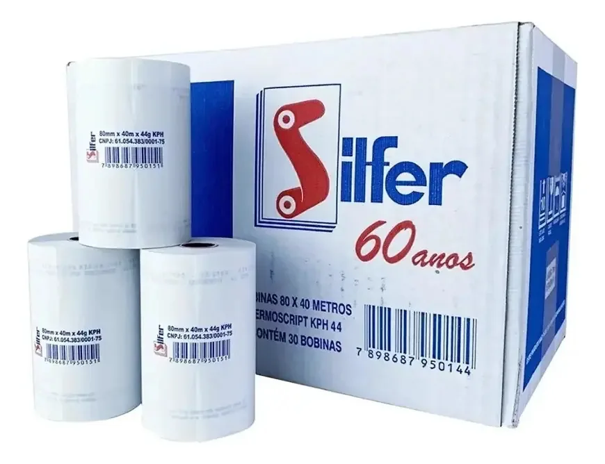 Kph 44g Branco 80x40m Cx 30un Silfer