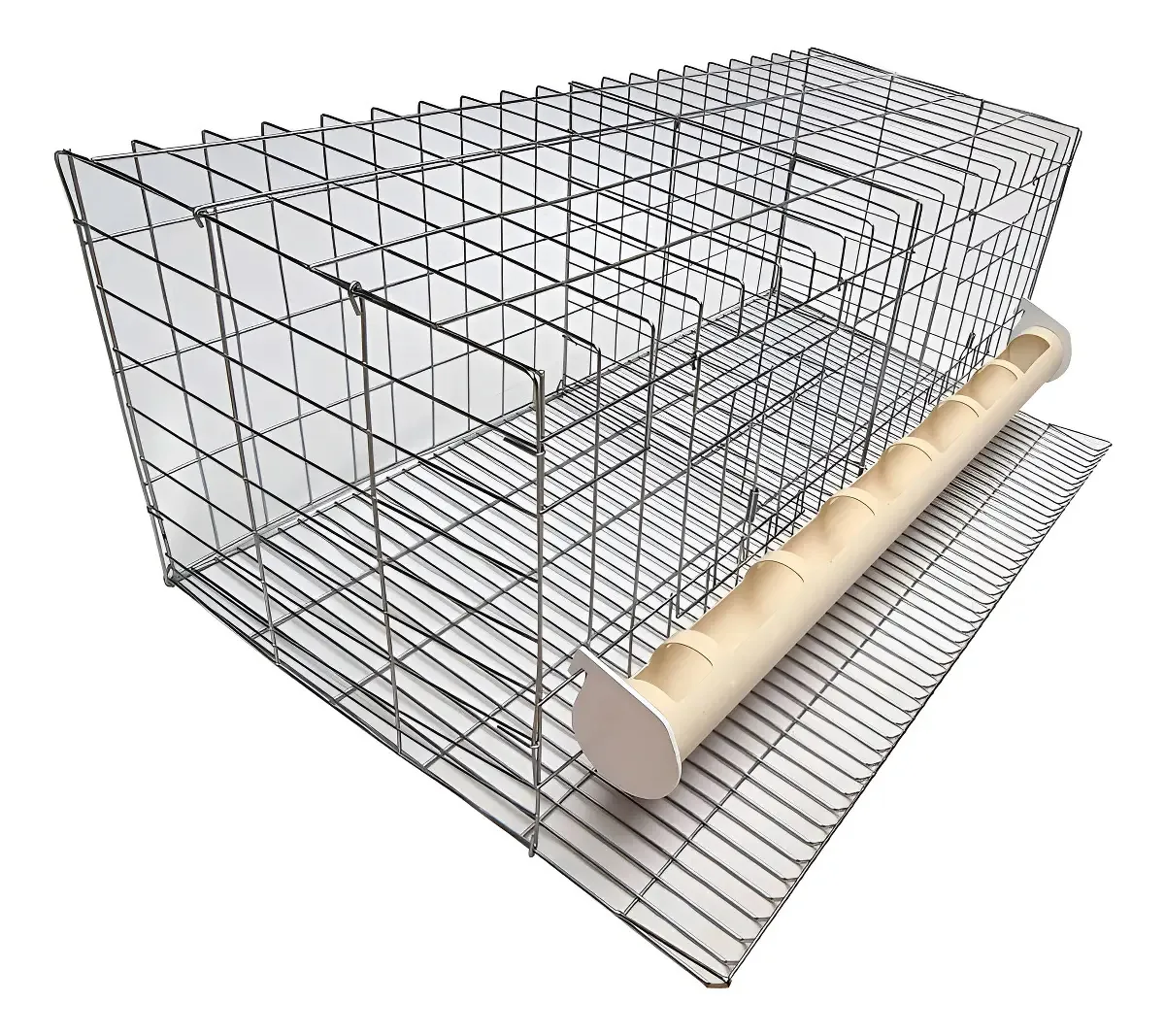 Gaiola Para Galinha Prateado