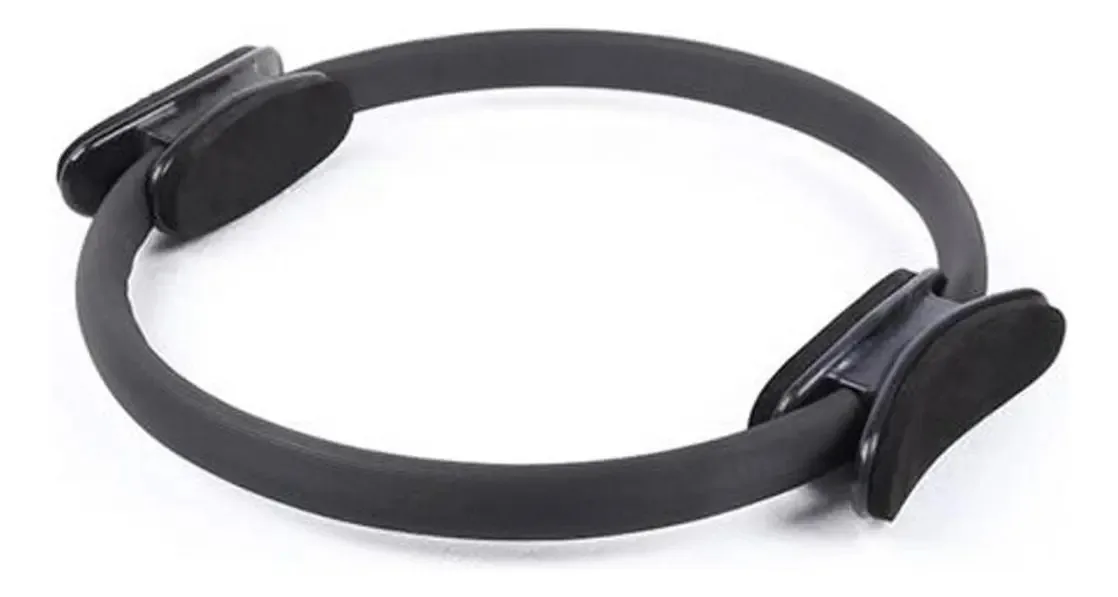 Circulo / Arco Magico Para Pilates / Yoga 38cm Preto