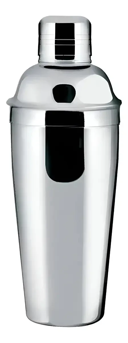 Coqueteleira Aço Inox 500ml Com Coador Drinks Caipirinha Bar