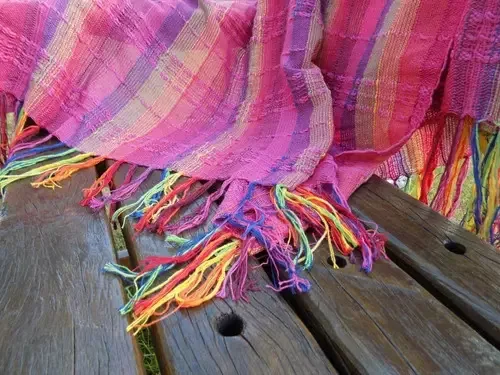 Manta Para Sofá Rosa Indiano