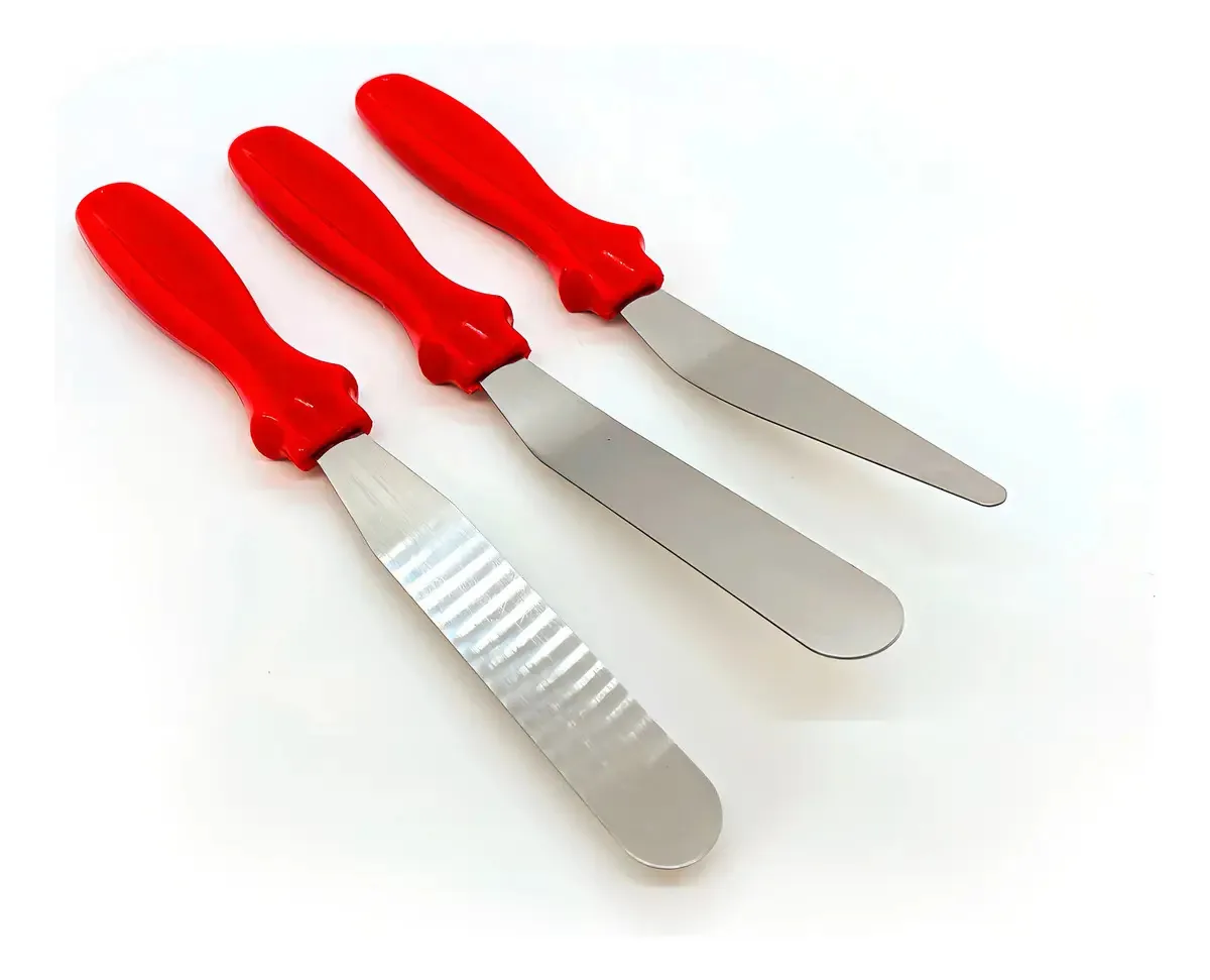Espatula Conf C/3pcs Verm Esp 12 Solrac