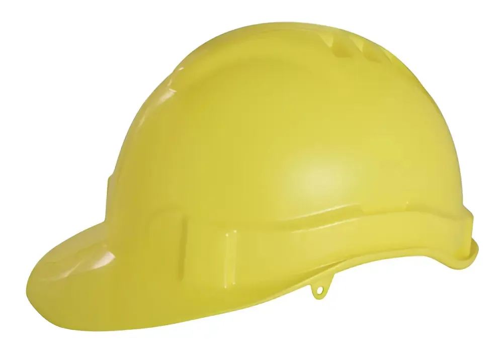 Capacete Segurança Com Carneira Amarelo Libus