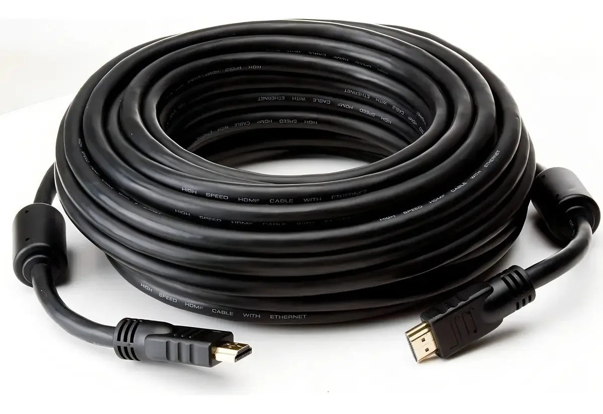 Cabo Hdmi 15m - Cabo Hdmi 1.4 Full Hd Com Filtro Até 1080p