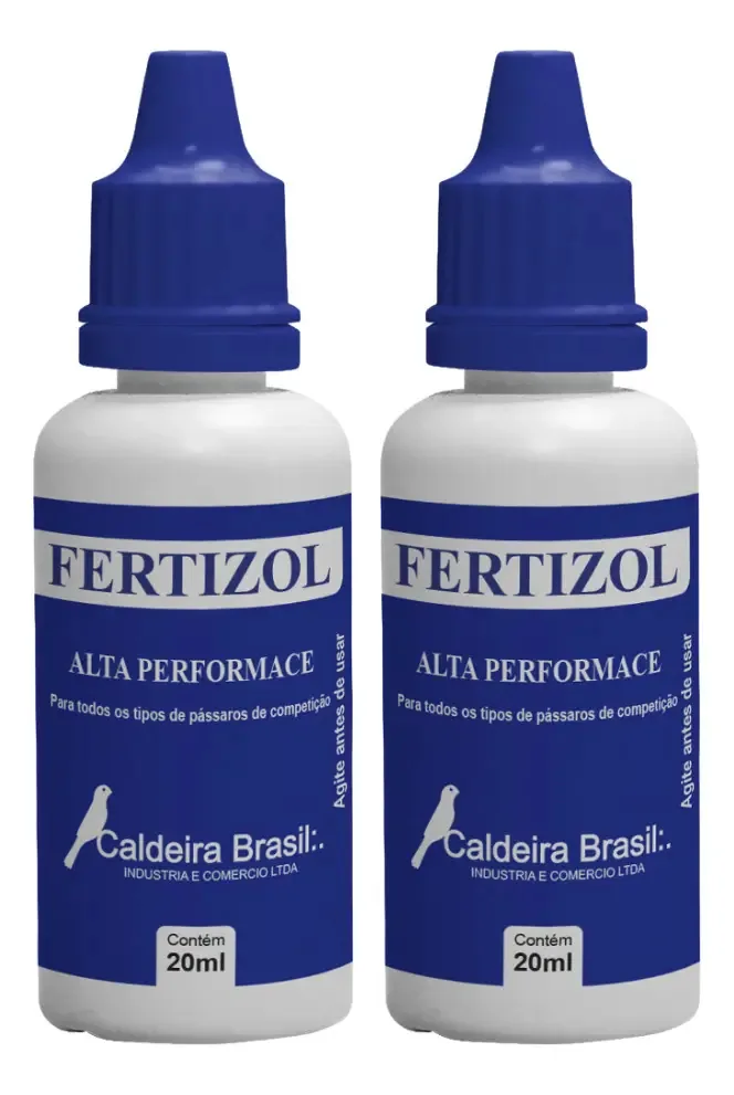 Comida para aves Caldeira Brasil Frasco com 20ml