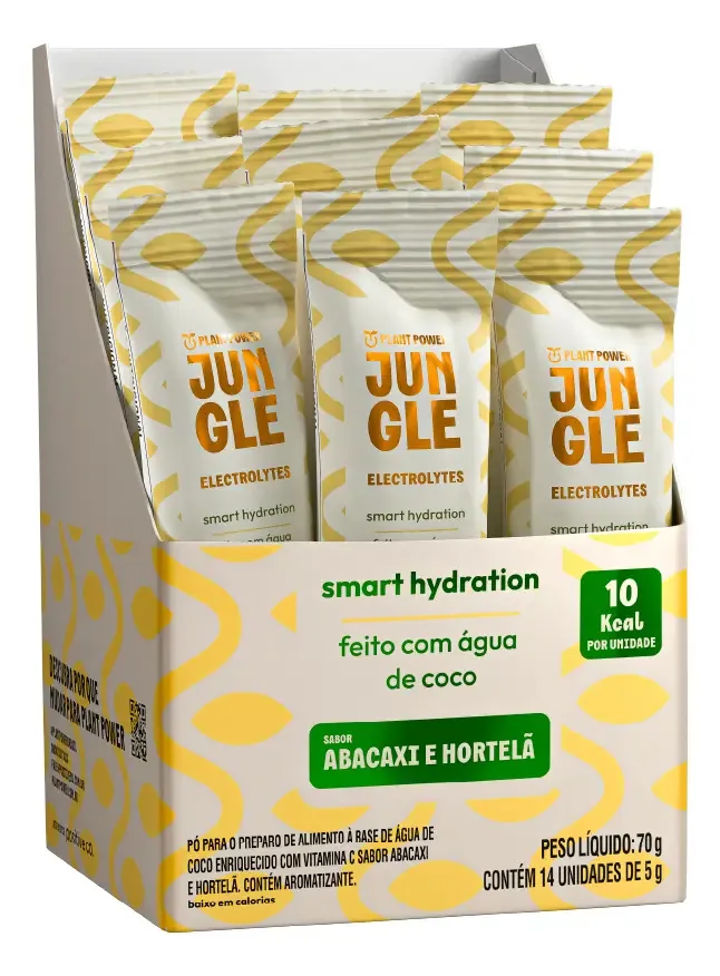 Jungle Electrolytes Abacaxi E Hortela 5g Plant Power