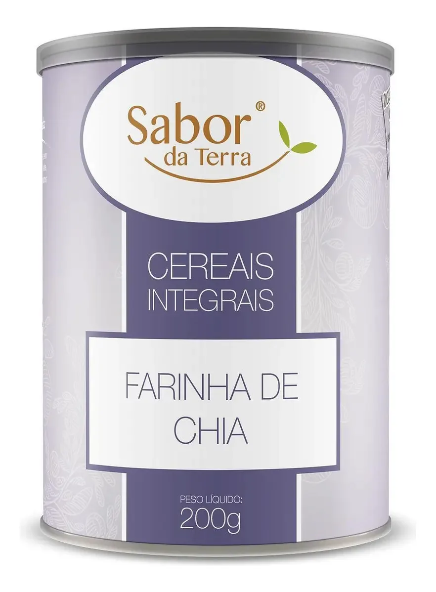 Farinha De Chia Sabor Da Terra 200g